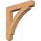 Ekena Millwork Thorton Craftsman Smooth Bracket, Western Red Cedar, 5 1/2"W x 38"D x 38"H BKT06X38X38THR04SWR - alternate 1